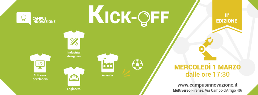 1 Marzo dalle 17.30 Kick-Off – II° Edizione Campus Innovazione