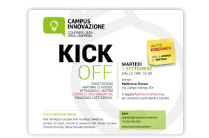 Kick OFF Campus Innovazione - 1° Settembre 2015 - Multiverso Firenze